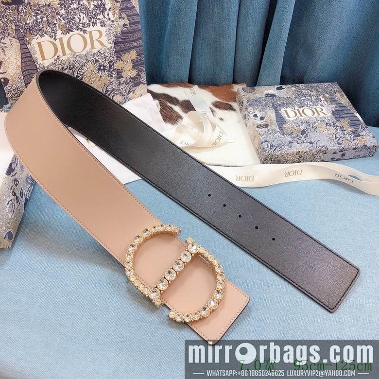 Dior Belt 70mmX95-125cm 7d06