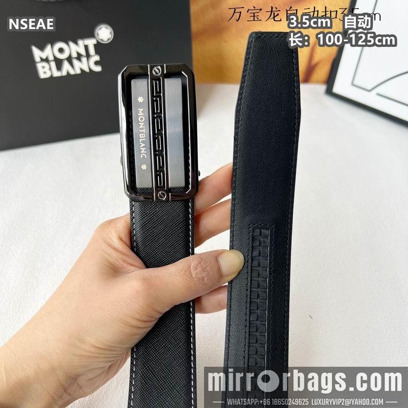 Montlanc belt 35mmX100-125cm 8L68