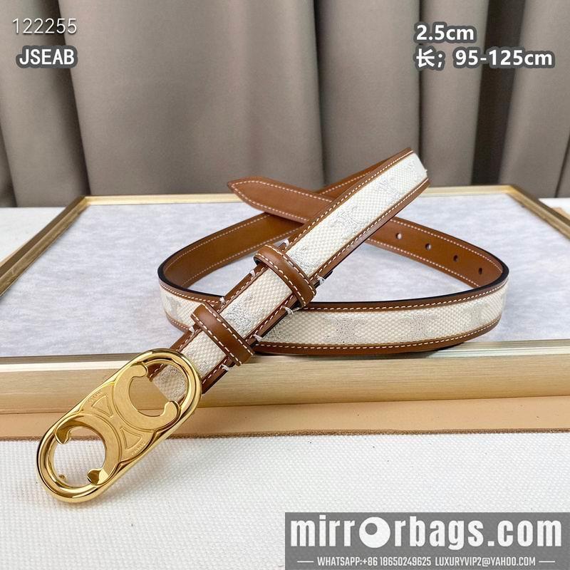 Celine belt 25mmX95-125cm 8L25