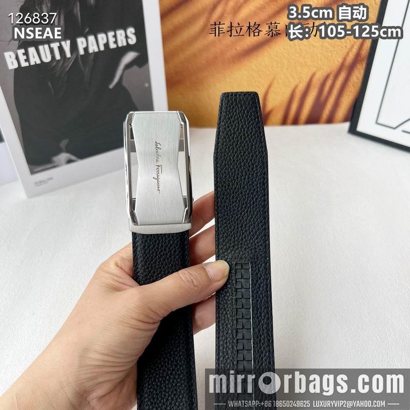 Ferragamo belt 35mmX105-125cm 8L112