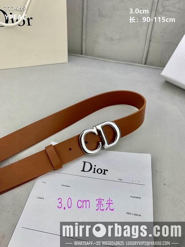 Dior Belt 30mmX90-115cm 8L07