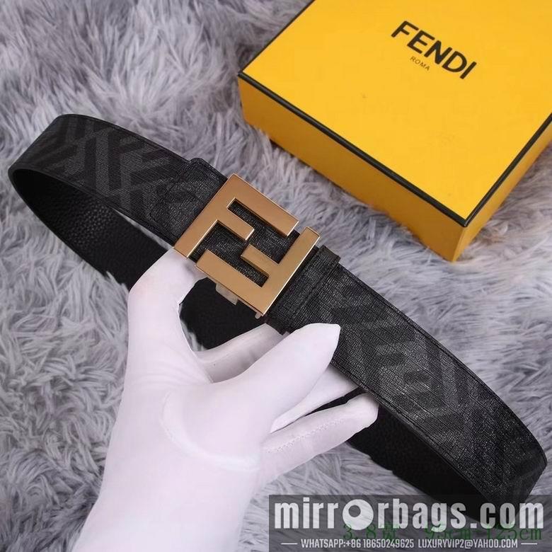Fendi Belt 38mmX95-125cm 7D88