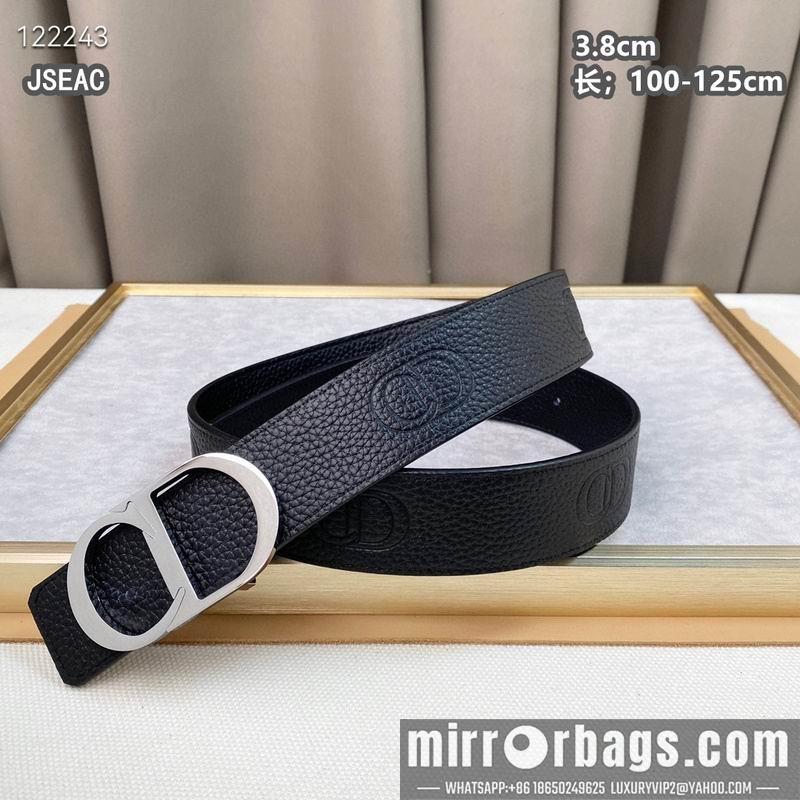 Dior belt 38mmX100-125cm 8L07