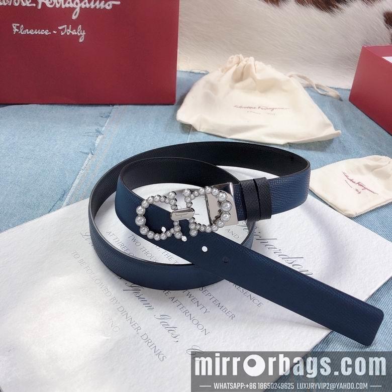 Ferragamo Belt 25mmx95-110cm 7D08