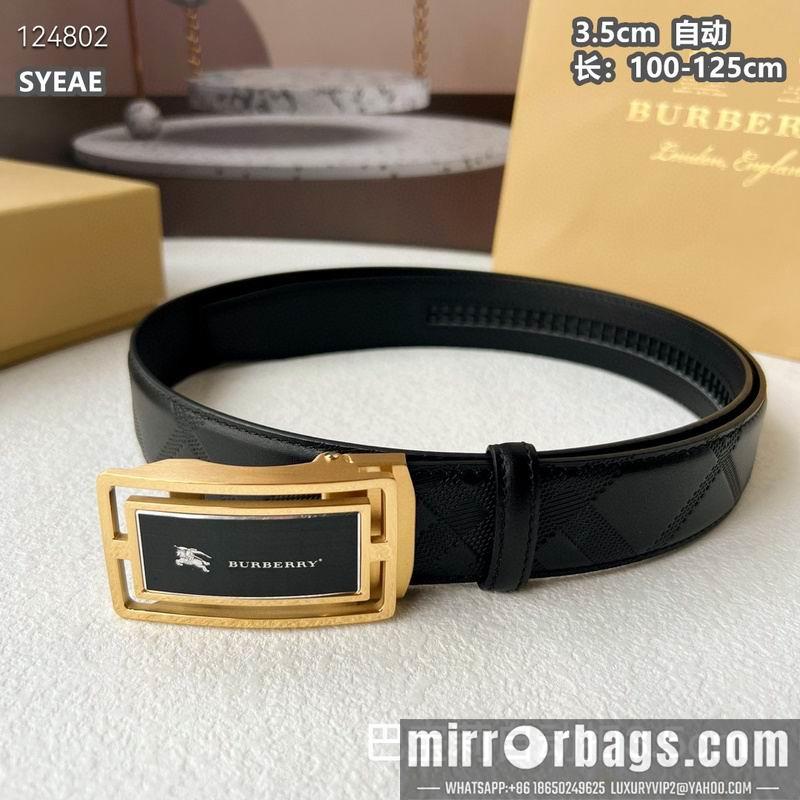 Burberry belt 35mmX100-125cm 8L71