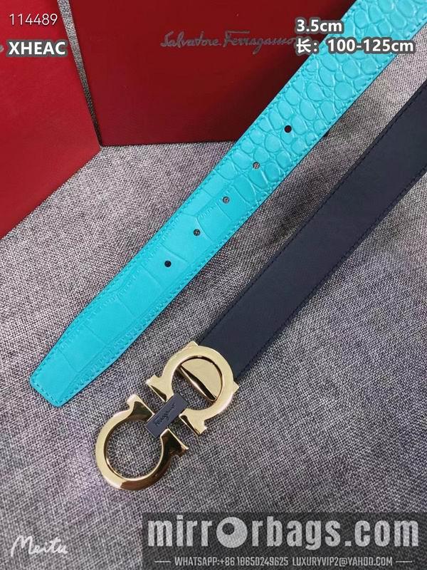 Ferragamo belt 35mmX100-125cm 8L59