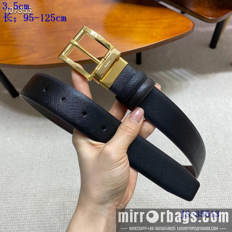 Prada belt 35mmX95-125CM 8L01