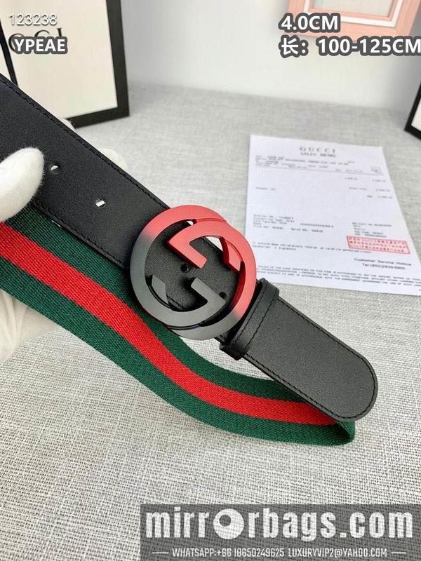 Gucci belt 40mmX100-125cm 8L135