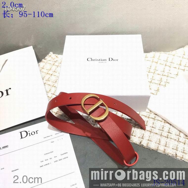 Dior Belt 20mmX95-110cm 8L11