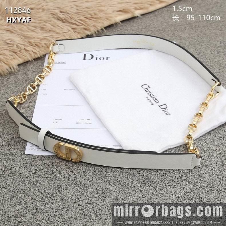 Dior belt 15mmX95-110cm 8L04