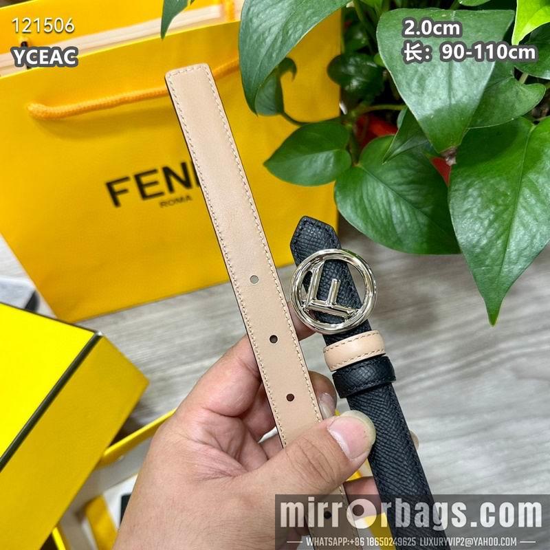 Fendi belt 20mmX90-110cm 8L17