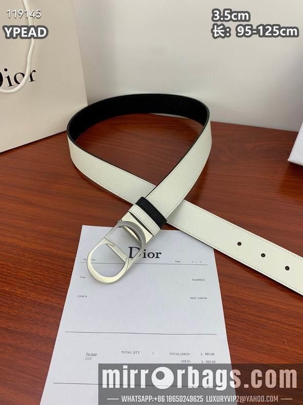 Dior belt 35mmX95-125cm 8L14