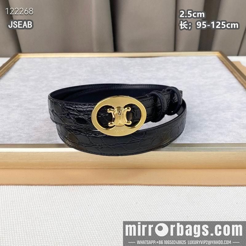 Celine belt 25mmX95-125cm 8L22