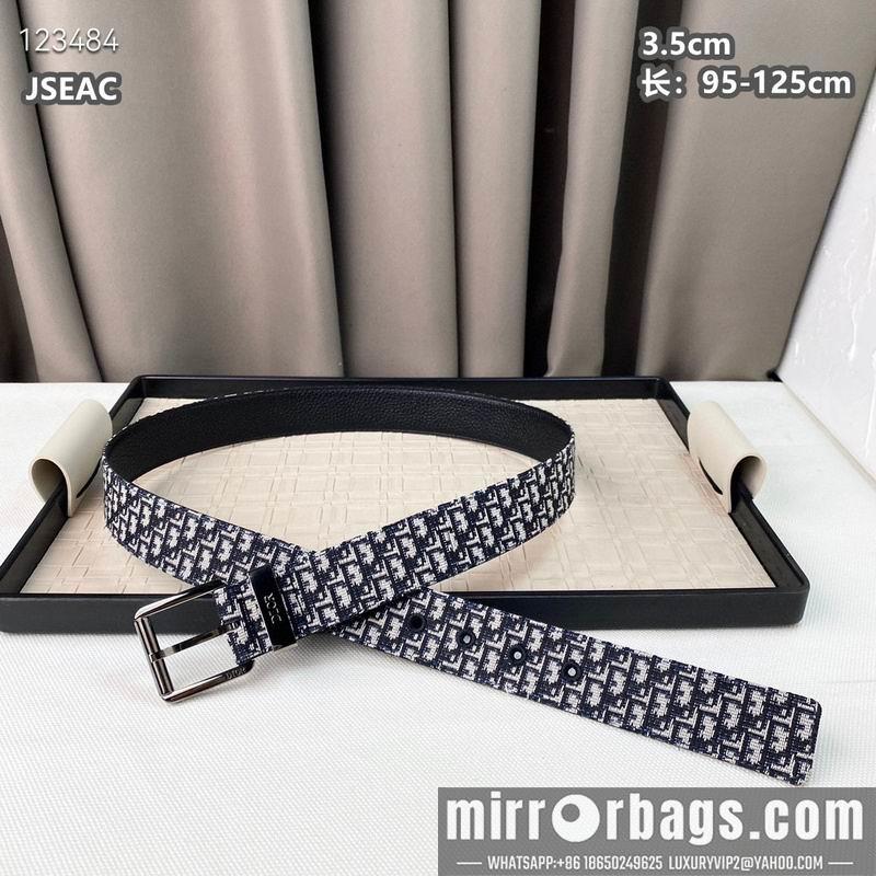 Dior belt 35mmX95-125cm 8L29