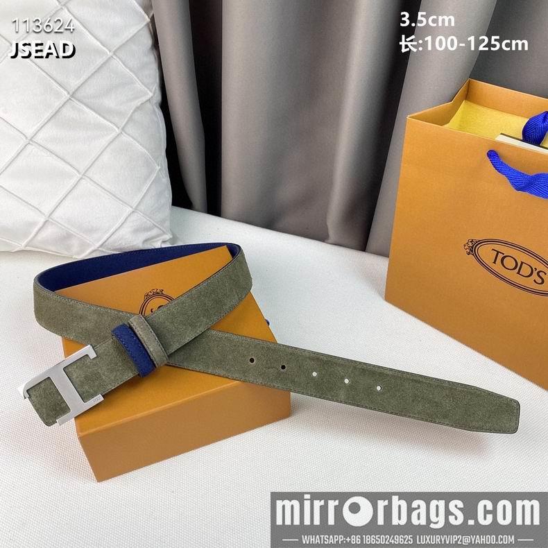 Tod's belt 35mmX100-125cm 8L082504