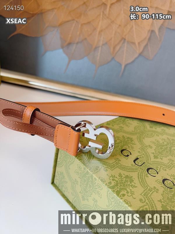 Gucci belt 30mmX90-115cm 8L06