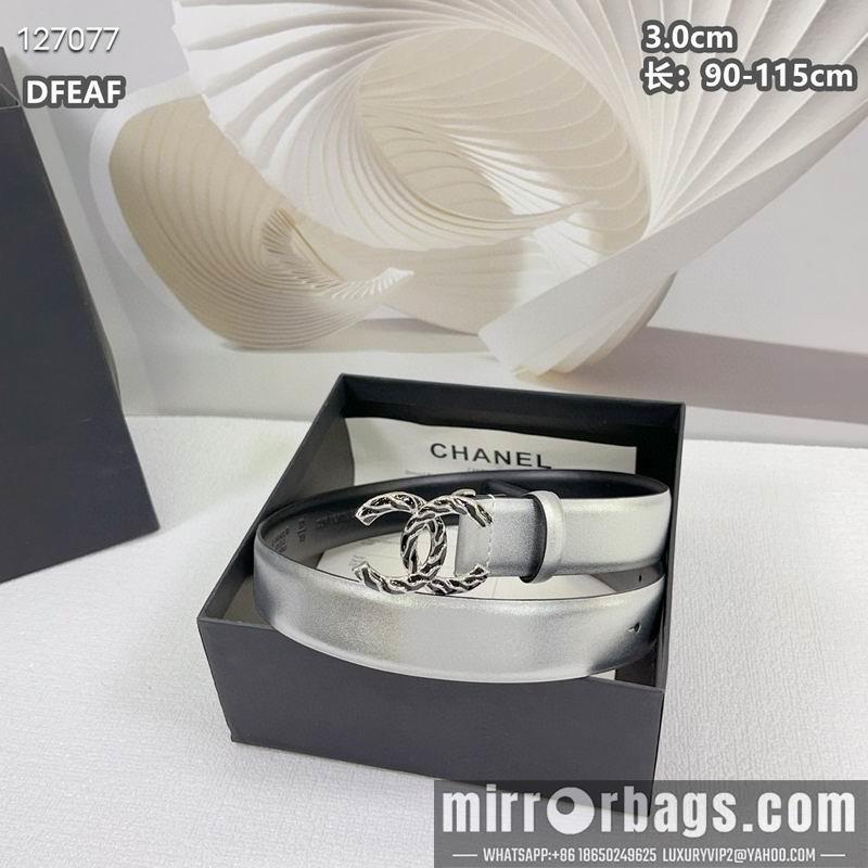 Chanel belt 30mmX90-115cm 8L38