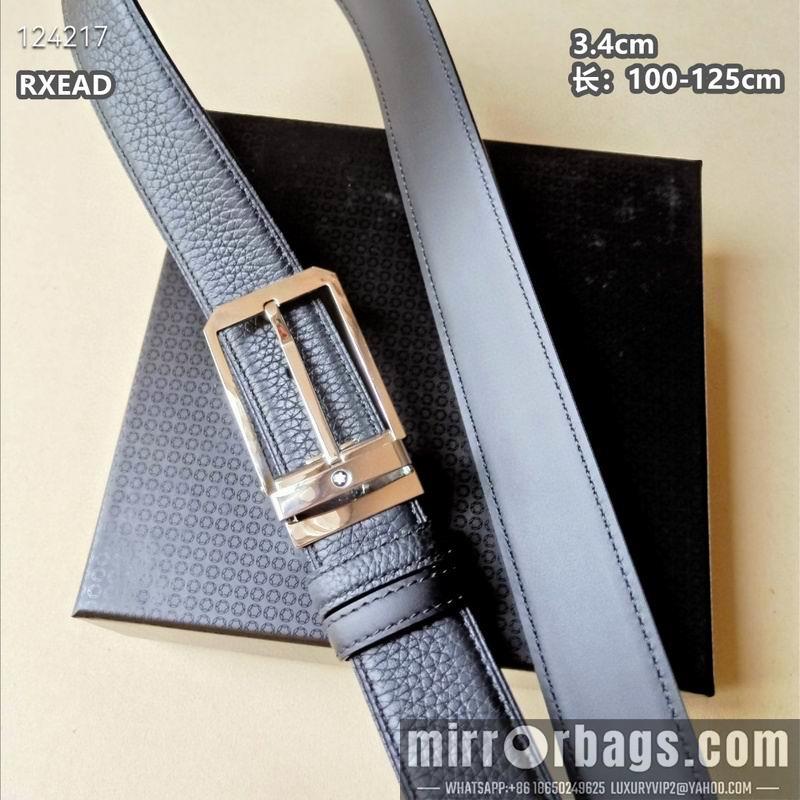 Montblanc belt 34mmX100-125cm 8L05