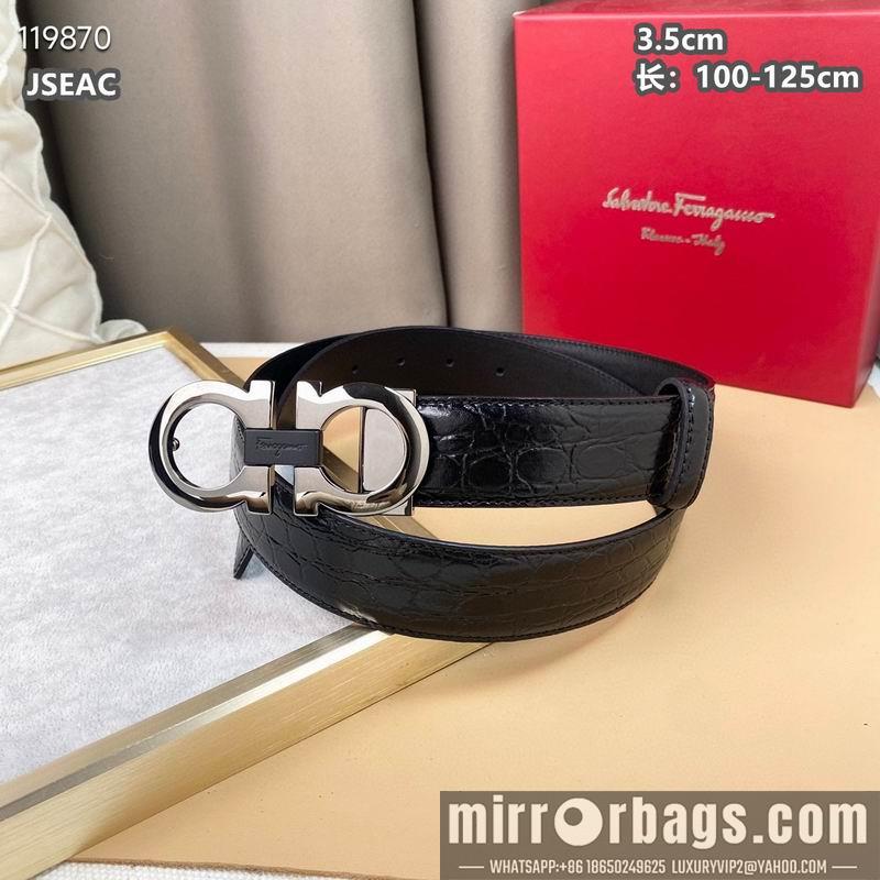 Ferragamo belt 35mmX100-125cm 8L072009
