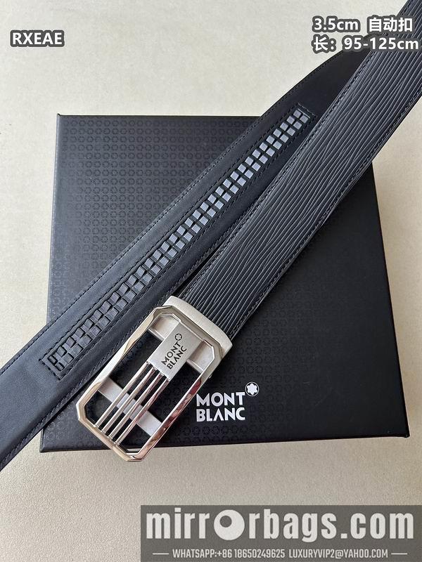 Montlanc belt 35mmX100-125cm 8L77