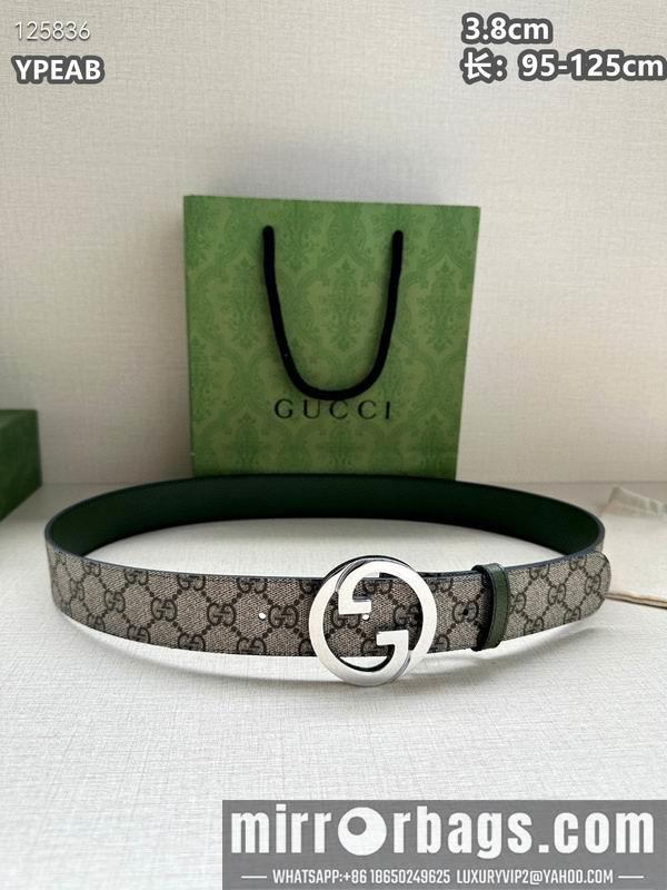 Gucci belt 38mmX95-125cm 8L08
