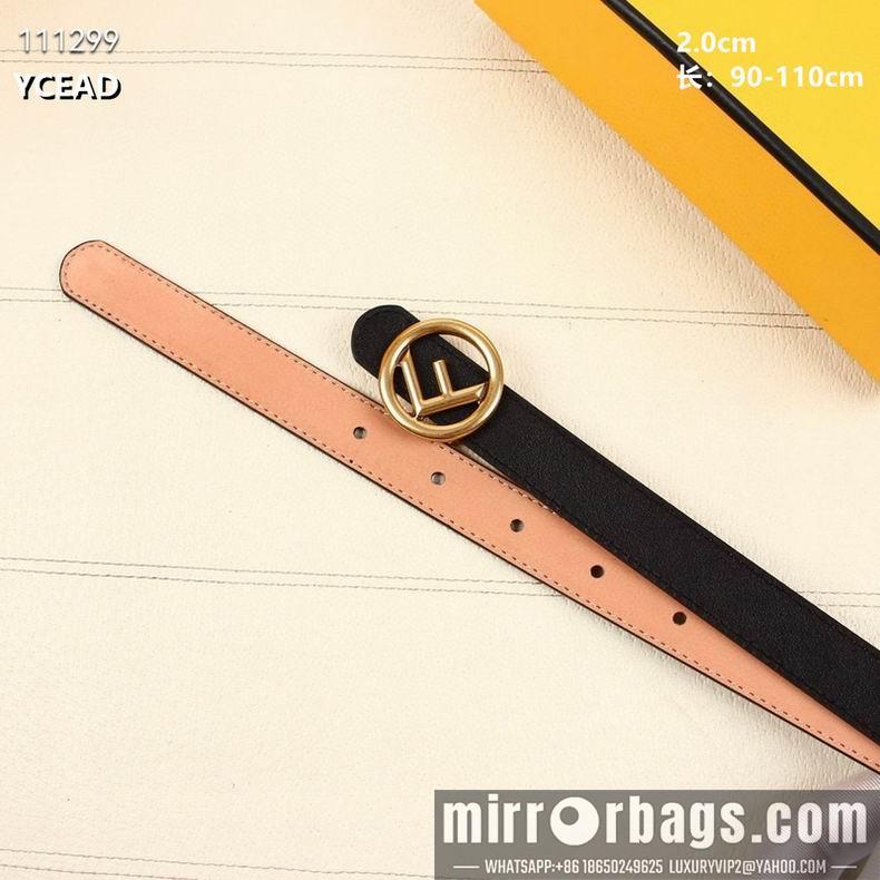Fendi Belt 20mmX90-110cm 8L07