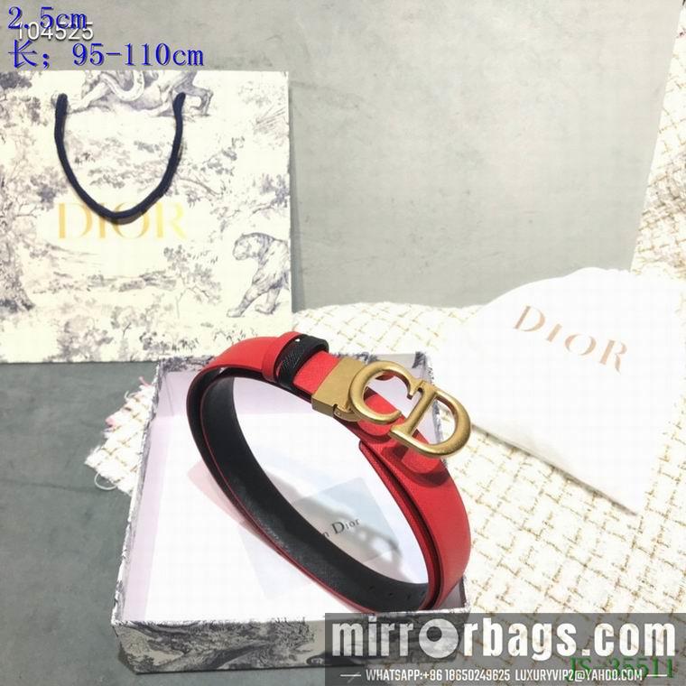 Dior Belt 25mmX95-110cm 8L01