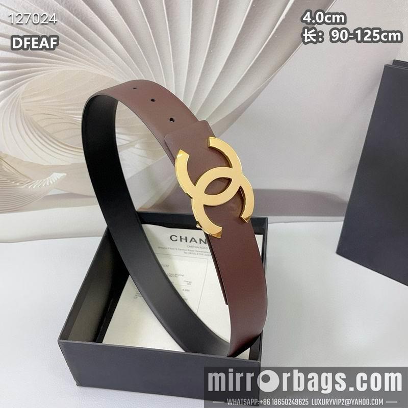 Chanel belt 40mmX90-125cm 8L01
