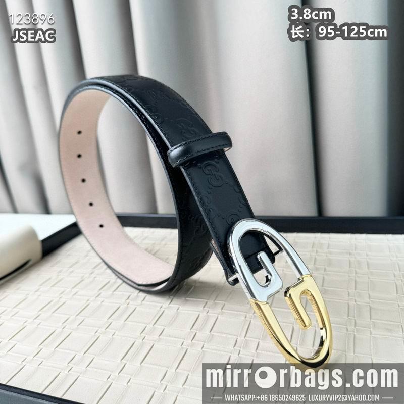 Gucci belt 38mmX95-125cm 8L12