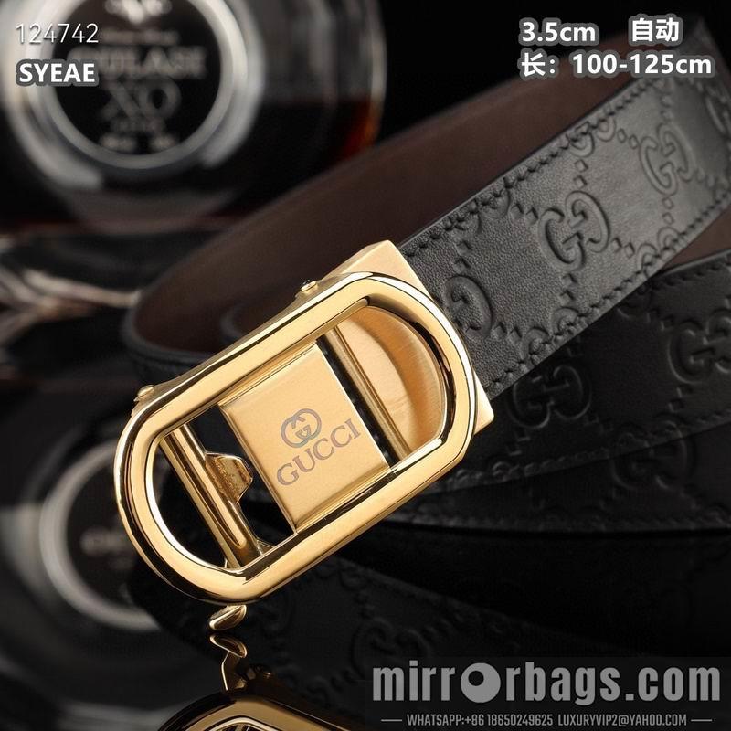 Gucci belt 35mmX100-125cm 8L31