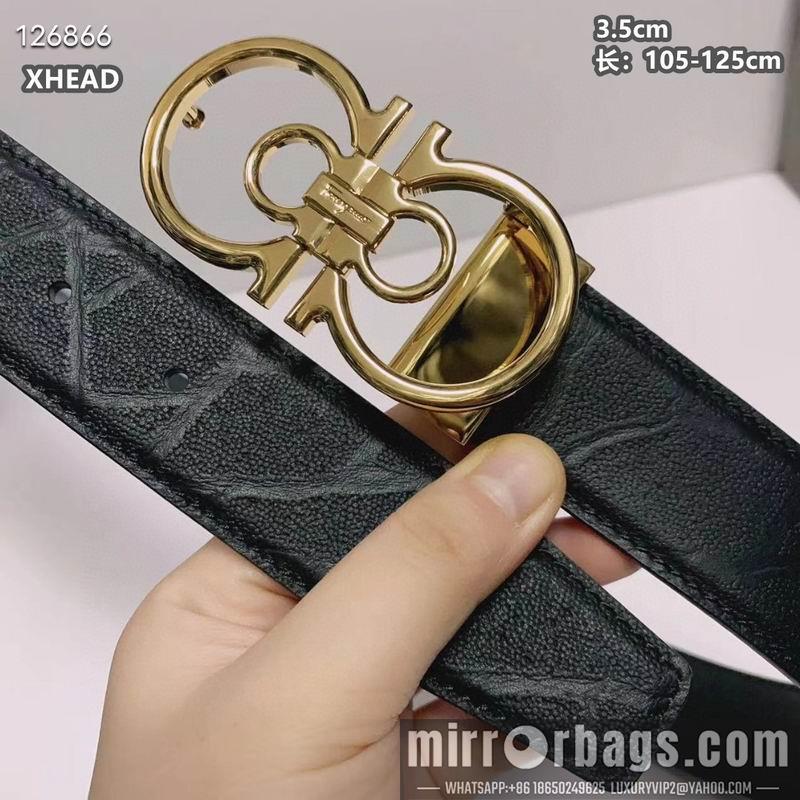 Ferragamo belt 35mmX105-125cm 8L110