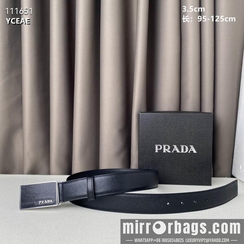 Prada belt 35mmX95-125CM 8L13