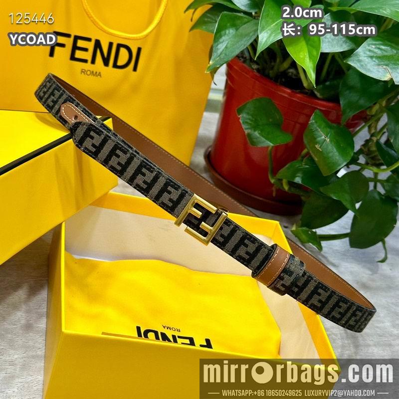 Fendi belt 20mmX95-115cm 8L13