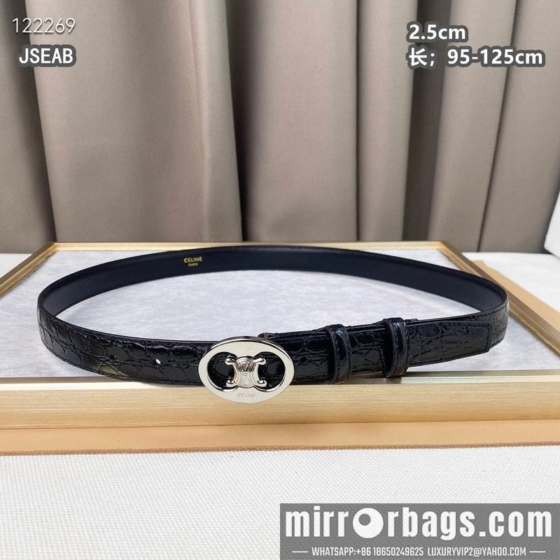 Celine belt 25mmX95-125cm 8L22