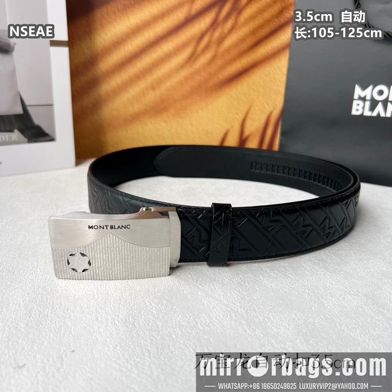 Montlanc belt 35mmX100-125cm 8L71