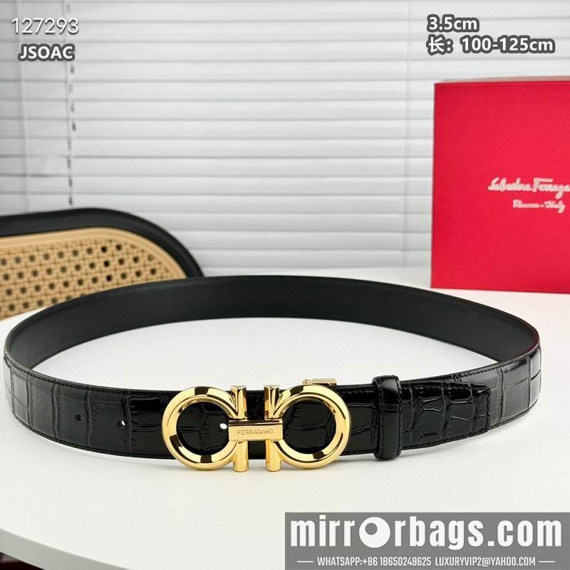 Ferragamo belt 35mmX100-125cm 8L85