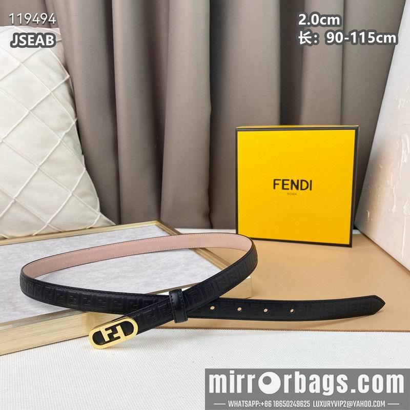 Fendi belt 20mmX90-115cm 8L040801