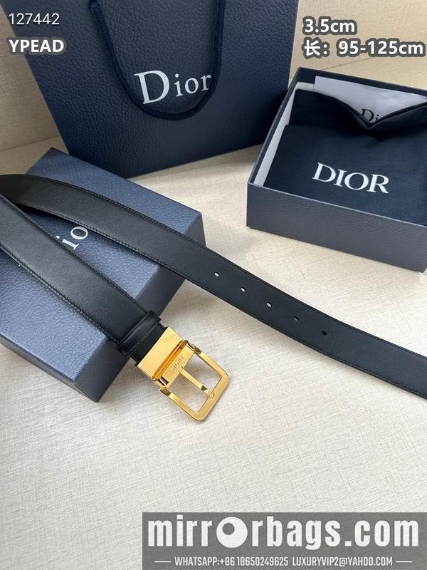 Dior belt 35mmX95-125cm 8L34