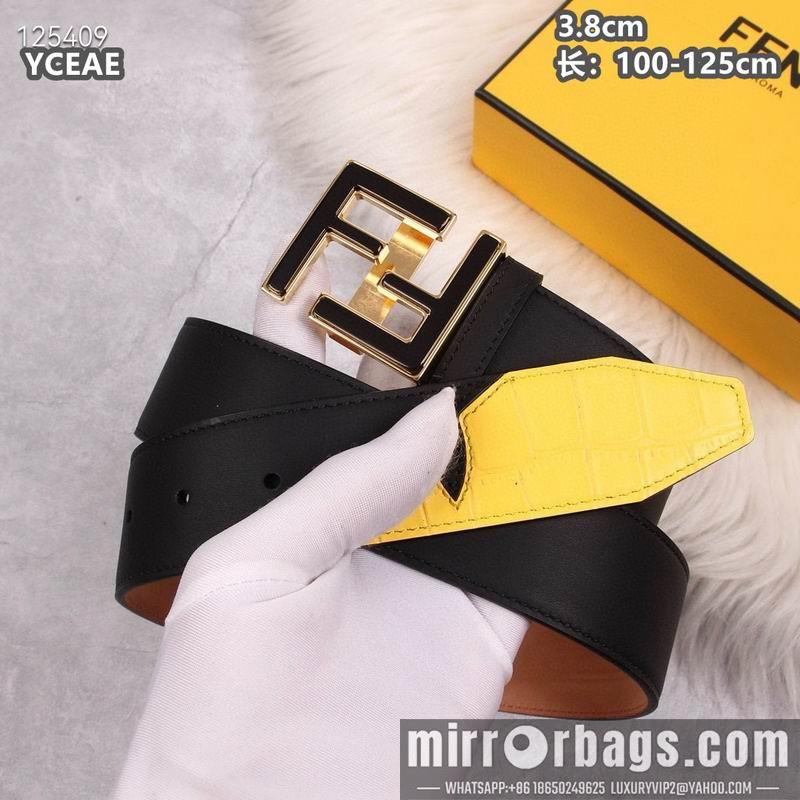 Fendi belt 38mmX100-125cm 8L22
