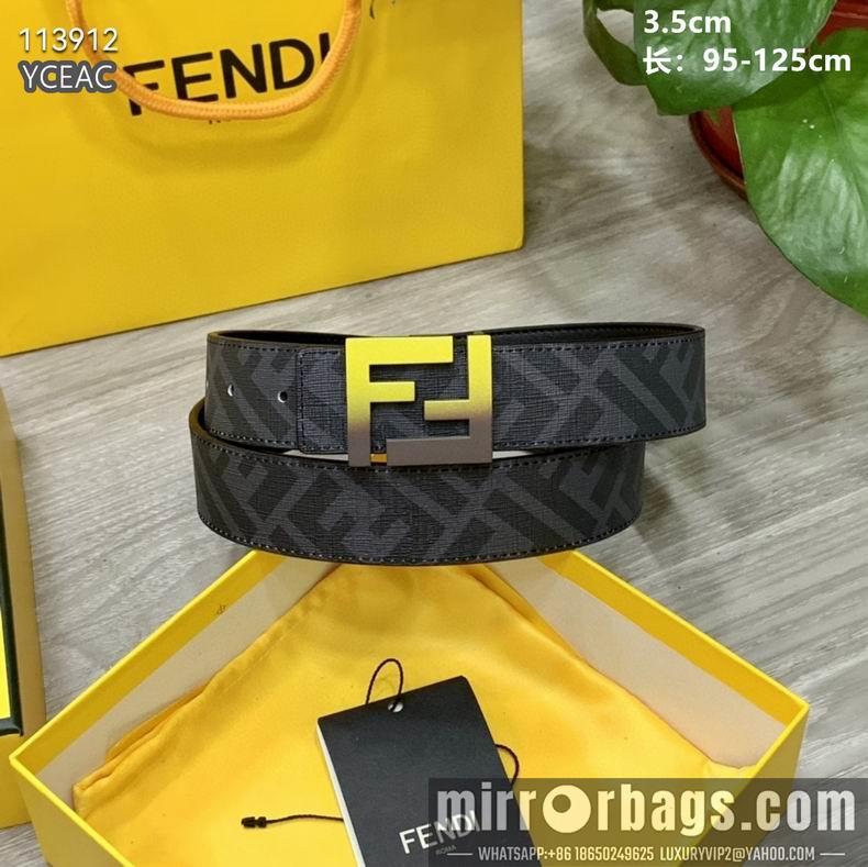 Fendi Belt 35mmX95-125cm 8L20