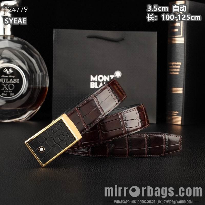 Montlanc belt 35mmX100-125cm 8L35