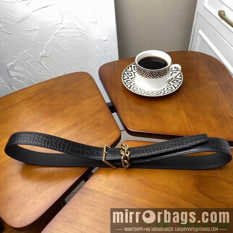 YSL Belt 30mmX95-110CM 7D06