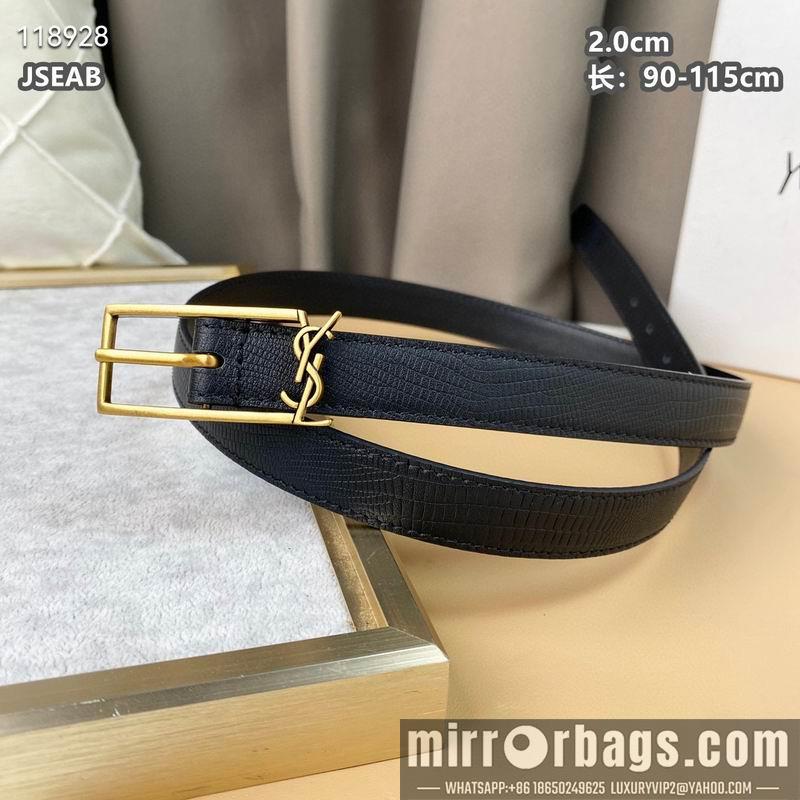 YSL belt 20mmX90-115cm 8L040801