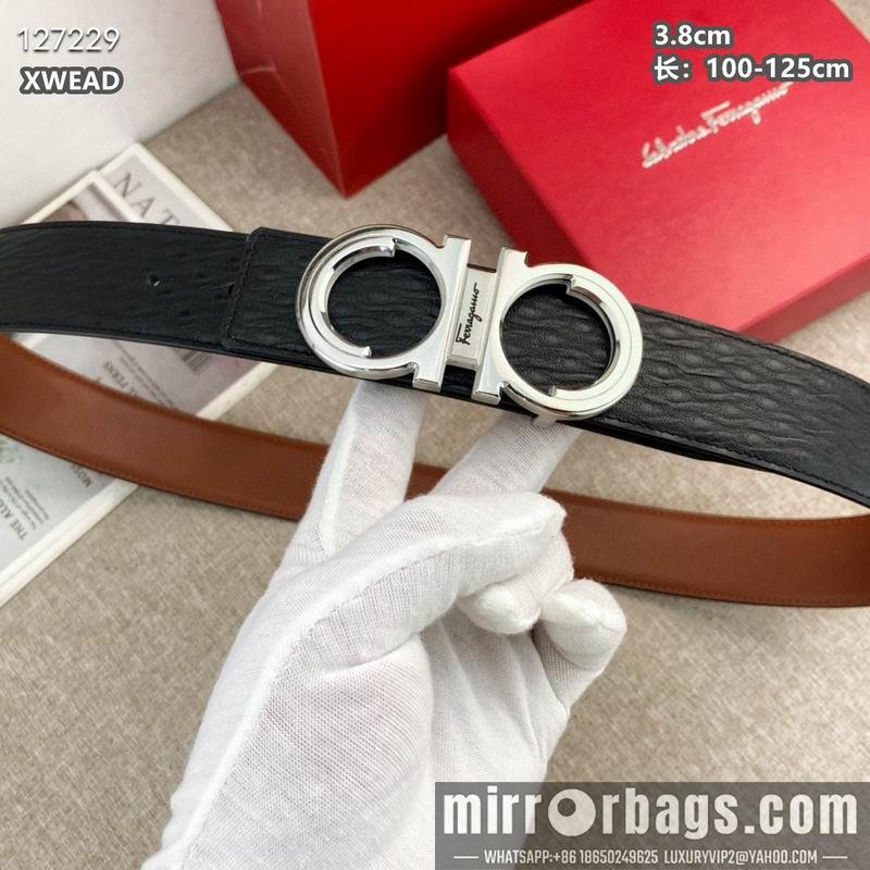 Ferragamo belt 38mmX100-125cm 8L20