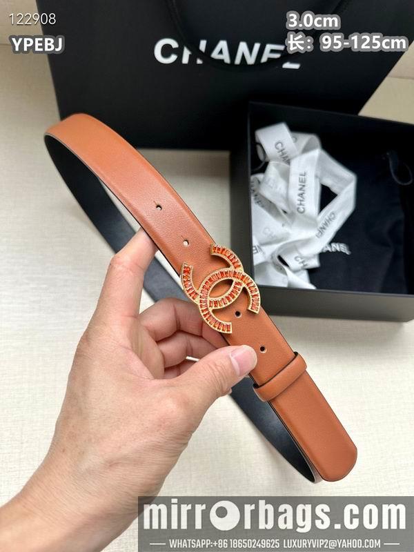 Chanel belt 30mmX95-125cm 8L26