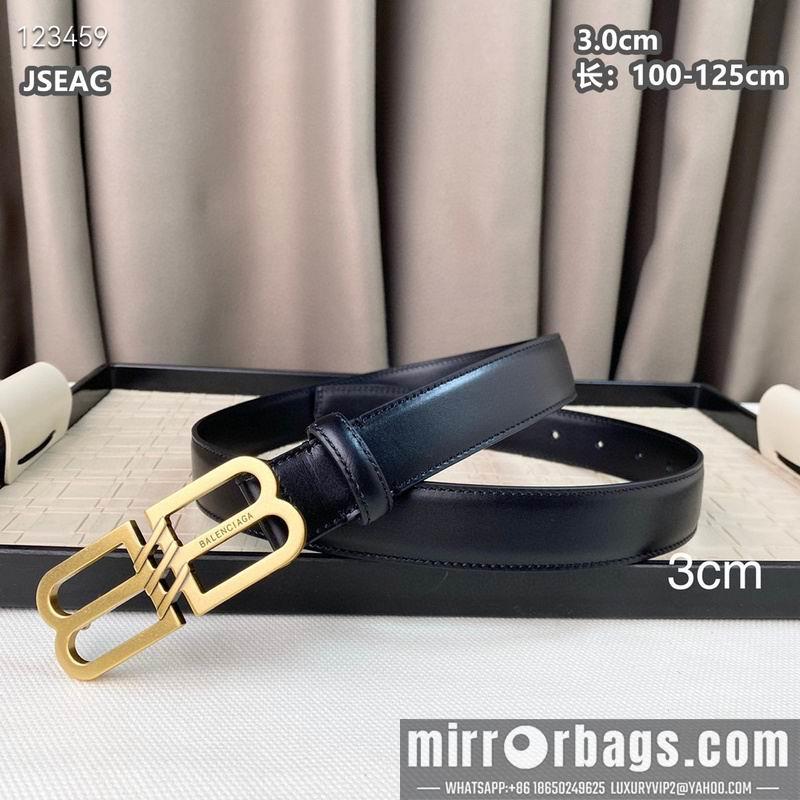 Balenciaga belt 30mmX100-125cm 8L13