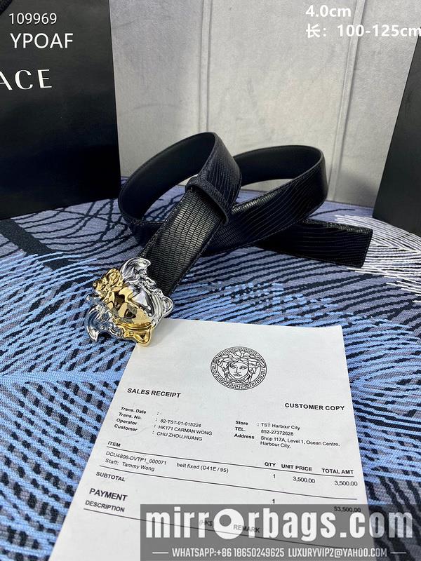 Versace Belt 40mmX100-125cm 8L22