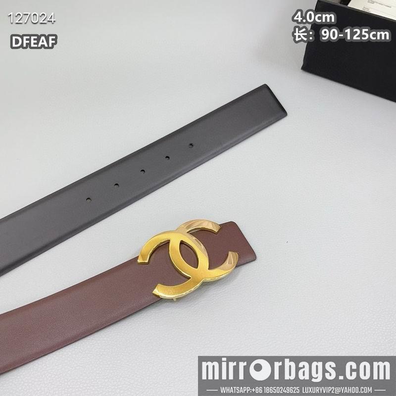 Chanel belt 40mmX90-125cm 8L01