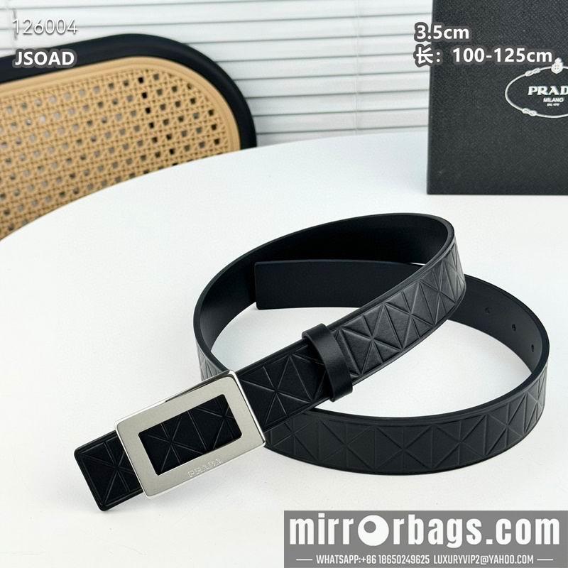 Prada belt 35mmX100-125cm 8L35
