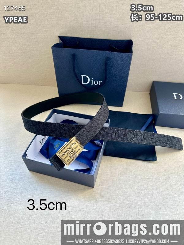 Dior belt 35mmX95-125cm 8L33